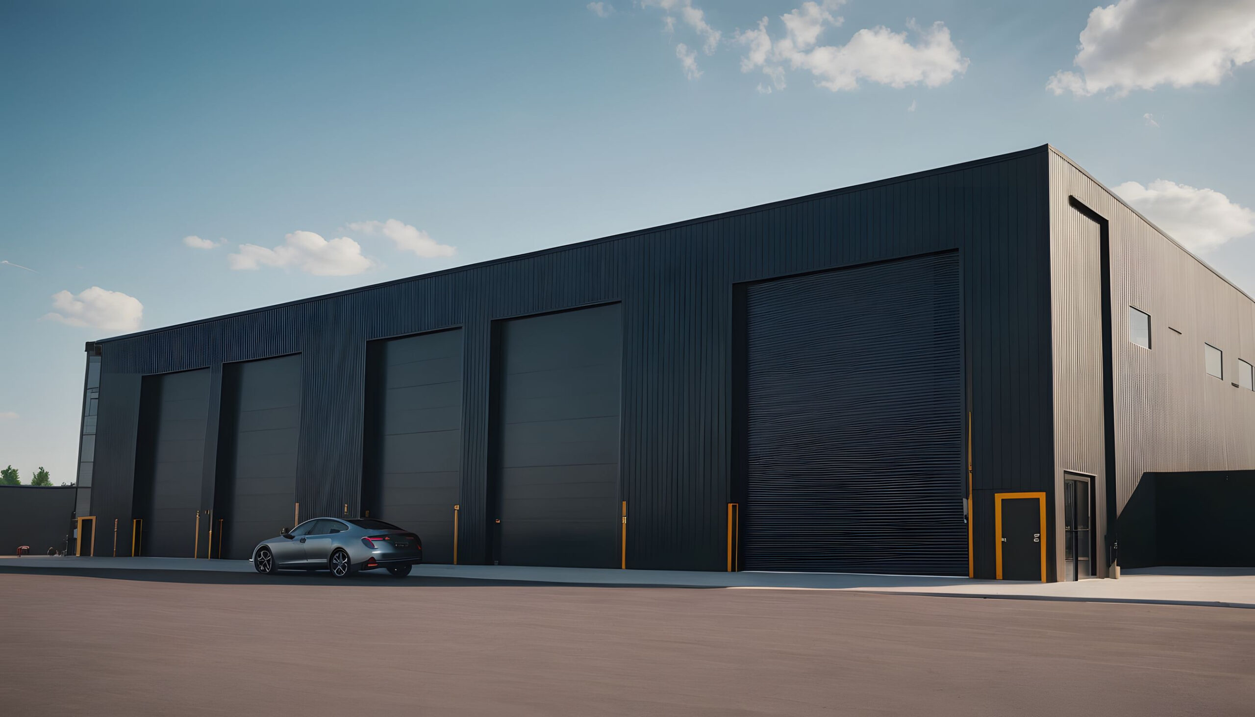 Nowoczesny zakład przemysłowy