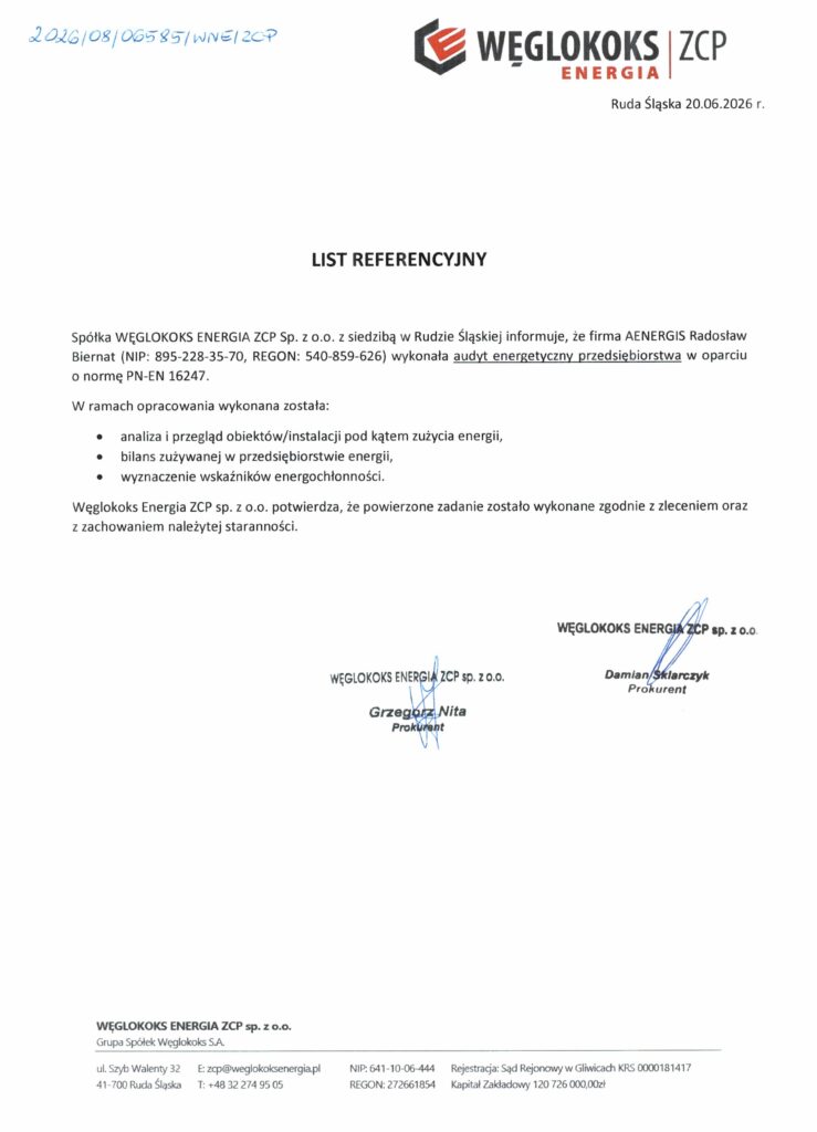 WĘGLOKOKS ENERGIA ZCP