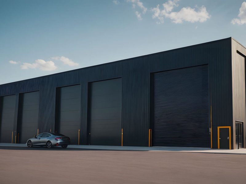 Nowoczesny zakład przemysłowy